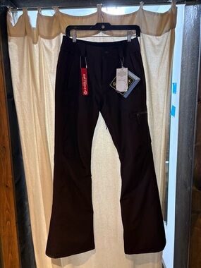 Volcom Black Women's Cargo Snow Pants - Zip-Tech